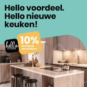 Hello Kitchen 10% extra korting Hello Kitchen 10% extra korting