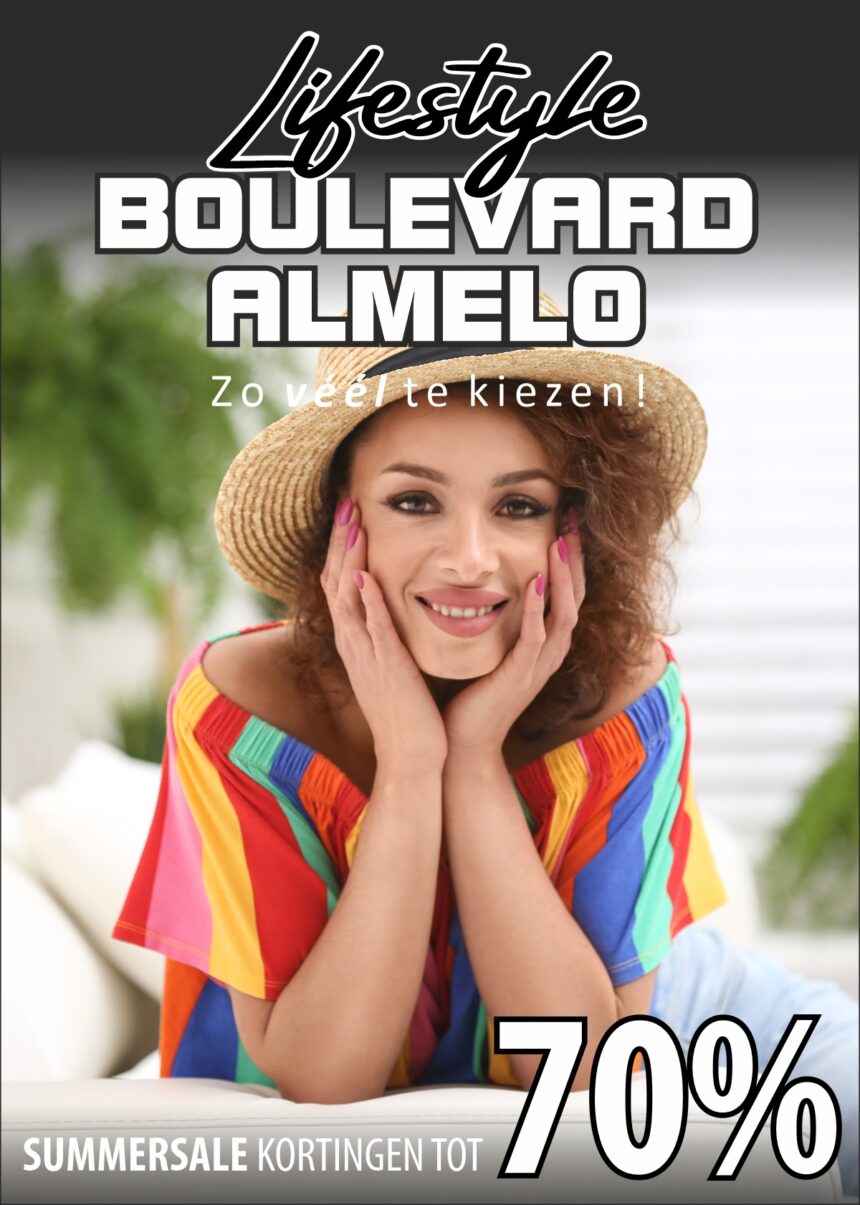 SUMMER SALE op Lifestyleboulevard Almelo SUMMER SALE op Lifestyleboulevard Almelo